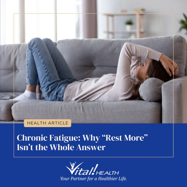 Woman resting on a couch while experiencing chronic fatigue